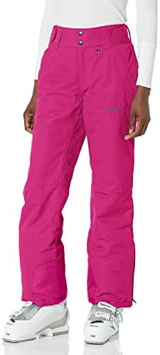ARCTIX Pantaloni da Neve isolanti da Donna, Colore Fucsia Orchidea, L