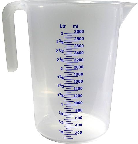 IWH Messbecher, transparent, Inhalt: 3 Liter