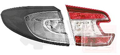 Rückleuchte links Renault Megane III Bj. 11/08-12 Valeo innerer Teil