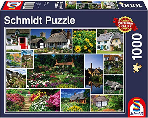 Schmidt Spiele Puzzle 5834 1- Mach mal Urlaub in England, 1.000 Teile Puzzle