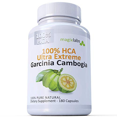 MagixLabs 100% HCA Ultra Extreme Garcinia Cambogia Extract – 100% Pure All Natural – The Ultimate Fast Action Supplement