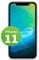 GIGA Fixxoo iPhone 11 Display in A+ Qualität | Austausch-Display iPhone 11 mit voller Farbechtheit und Perfekter Passform | iPhone 11 Screen in überragender Qualität | iPhone Display Retina LCD