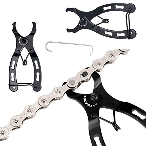 Bicycle Chain Mini Mountain Bike Chain Quick Link Bike Gauge Tool Calipers Measure Screw Chain Hook Cycling Accessories (B)