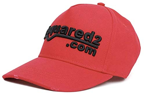 DSQUARED2 Family Business Logo Embroidered Baseball Cap Kappe Basebalkappe Hat