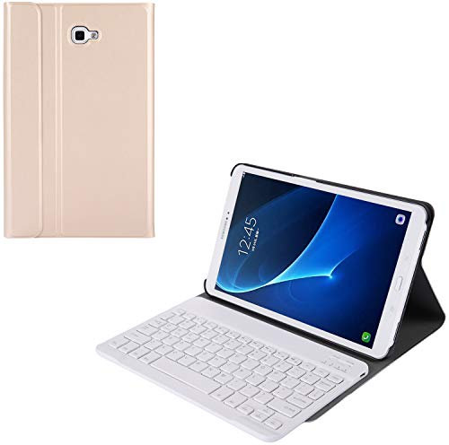 Keyboard Folio Case for Lenovo TB-X306F/TB-X306X,Faux Leather Keyboard Cover for Lenovo Tab M10 HD 2nd Gen, Wireless Bluetooth Keyboard for Lenovo Tab M10 HD (2nd Gen)