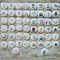 DAHI 2sets Adventskalender Zahlen Buttons Nummer 1-25 zum Weihnachtskalender selber basteln für Jutesäckchen, Anstecker Nadeln