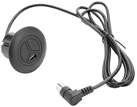 Interruttore reclinabile, divano con supporto a 2 pulsanti Sostituzione del telecomando manuale elettrico rotondo con USB Reclinabile o sedia elevabile di alimentazione fissa per sedia reclinabile ele