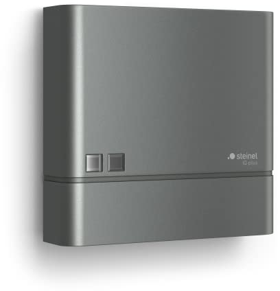 Steinel Dämmerungssensor NightmatIQ Plus Connect, smarter Dämmerungsschalter, 1000 W, Zeitschaltuhr, per App bedienbar, Anthrazit