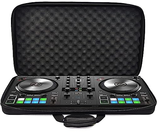 OUUTMEE Hart Reise Tragen Tasche für Pioneer DDJ SR SR2 RR Denon MC4000 Numark NVII Mixtrack Pro 3 NV Platinum Hercules 58cmX 37cmX 9cm