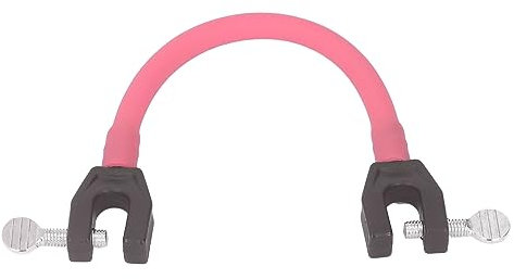 HEEPDD Ayuda de Entrenamiento de esquí, Conector de Punta de esquí Portátil, Control de Velocidad, Compacto, Duradero para Principiantes (Rosa)