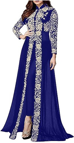 Women Embroidery Maxi Dress Gothic Lace Dress Jacquard Vintage Dress Renaissance Dress Long Sleeve Patchwork Dresses Floor Length Fancy Dress Medieval Costume Party Wedding Guest Long Dresses