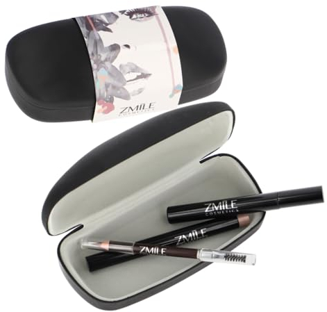 Bundle bestehend aus ZMILE Cosmetics Kosmetik-Koffer 'Acrylic' - Vegane Kosmetik und ZMILE Cosmetics Geschenkbox 'YOUR UTENSILO' Brushes - Pinselset 6teilig – vegane Kosmetikpinsel