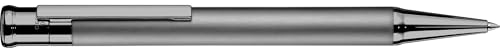 Otto Hutt Design 04 Kugelschreiber in Ruthenium aus Metall hergestellt, Länge: 13.3cm, Durchmesser 10.8mm, Gewicht 42.1gr., 001-11611