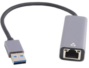 Giwnhvx USB 2.5G Scheda di rete cablata esterna per computer portatile, scheda di rete per computer portatile