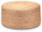 Decorasian Pouf Hocker – Sitzkissen Tatami Kissen geflochten aus Jute – Sitzpouf im Boho Stil - Sitzhocker rund 50cm x 20cm