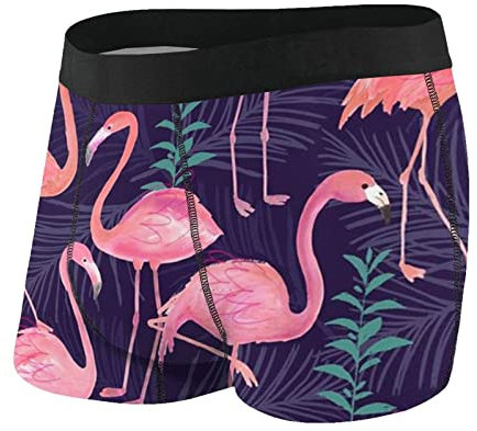 Boxers Courts Flamant Roses Mignon, Boxer Shorty Homme Agréable Mens Boxers Shorts Doux Boxershorts L