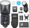 Godox V100 Nikon Flash TTL Kamera Flash, 100Ws Blitz für Nikon, godox speedlight v100n (V100-N)