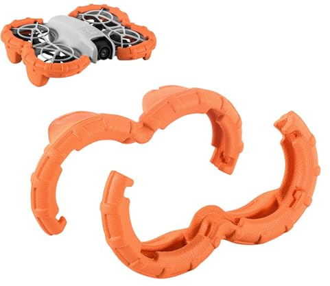 LICHIFIT Drohnenpropellerschutz Auftrieb Anti-Kollisionsabdeckungen für DJI NEO Propeller Schutzblätter Stoßstange Ringe Schutzhüllen EVA Skin