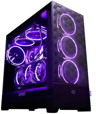 G4M3R® Elite Gaming-PC Desktop | Intel Core Ultra 7 265KF | GeForce RTX 5080 | 64 GB RAM DDR5 6000 MHz | 2TB SSD M.2 | ARGB-LED-Beleuchtung | Wi-Fi 7 | Custom-Wasserkühlung | Windows 11 Home