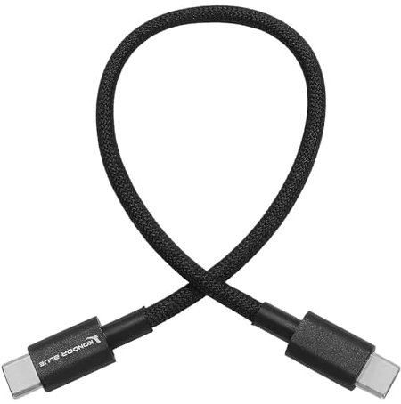 KONDOR BLUE | 10 USB C Cable for DJI Lidar Focus | Ensures Reliable Communication | Designed for The DJI LiDAR Focus System | Raven Black