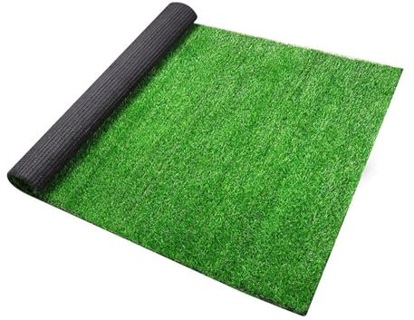 WTAXBH Kunstrasen Kunstrasen Grünland Simulation Gefälschte Moos Rasen Kunstrasen Teppich Pflanze Hof Garten Im Freien Dekor Rasen Gras Matte(0.5x0.5m)