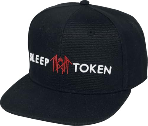 Sleep Token Logo Männer Cap schwarz Band-Merch, Bands, Geschenke