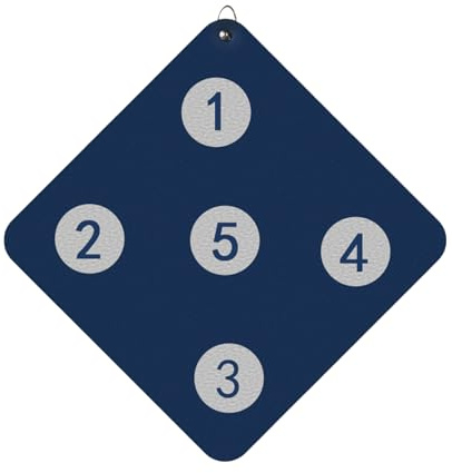 Fechtziel – An Der Wand Hängendes Schwert-Trainingsbrett, Kleines Pfeil-Übungsziel | Interaktive Fechtausrüstung Für Florett-Degensäbel, Fähigkeitsentwicklungstraining Für Kinder Und Erwachsene (Hellb