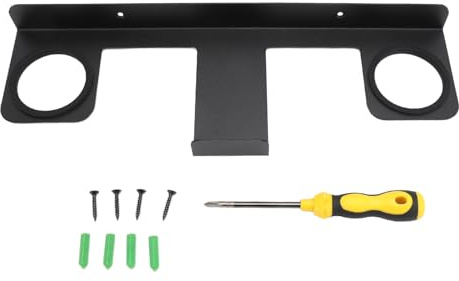 EMUKOEP Supporto per Montaggio a Parete VR in Alluminio Supporto di Archiviazione Facile da Usare per Controller VR per Cuffie Meta