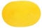 Continenta Tischset geflochten, ovale Form, Platzset, Platzmatte, Tischmatte in Gastro Qualität, 45 x 31 cm, gelb