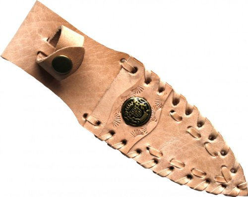 German Wear Messerscheide für Jagdnicker, Messer & Trachtenmesser, echtleder beige