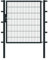Alberts 647308 Einzeltor Flexo mit Zubehör | verschiedene Breiten und Höhen | anthrazit | Breite 125 cm | Höhe 140 cm