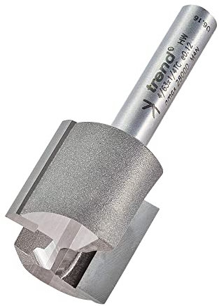 TREND 4/63X1/4TC TWO FLUTE 20MM DIA X 20MM CUT