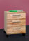 Möbeldesign Team 2000 Rollcontainer Bürocontainer Schubcontainer kernbuche Teil-massiv, geölt 2042-5