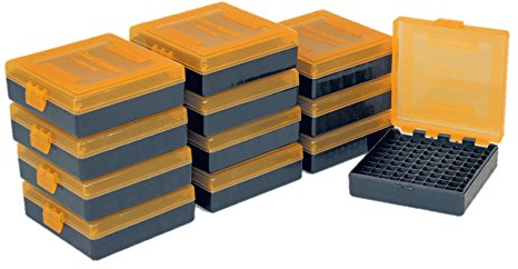 SMARTRELOADER Ammo Box #10 for 100 Rounds .22Lr./.25ACP - 12 Boxes Saving Pack