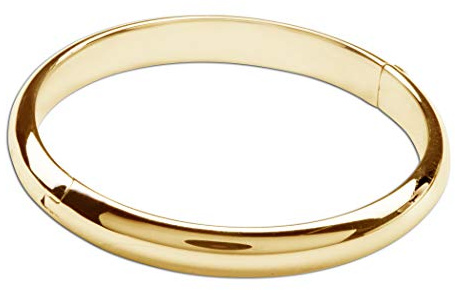 Precious Piecee Bangle Bracelet, 14K Gold-Plated, Child Small