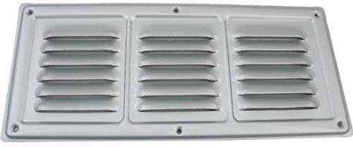 Rejilla de ventilación de aluminio para caravana, autocaravana, barco, 360 x 160