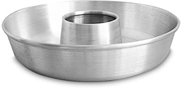 Aluminum Ring Cake Pan (8 in) - Ring Mold - Pound Cake Pan - Flan Pan