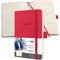 SIGEL C2335 Terminplaner Wochenkalender 2023 - ca. A6 - rot - Softcover - 176 Seiten - Gummiband, Stiftschlaufe, Archivtasche - PEFC-zertifiziert - Conceptum
