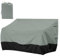 Gartenstuhl Abdeckungen, 210D Oxford Schutzhülle für Gartenmöbel Abdeckung Wasserdicht mit Belüftung für Gartensessel Gartensofa (Grau, 223*83*84cm)