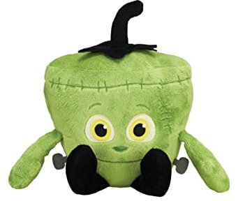 Goodness Gang Plushy Toys - Soft and Safe Stuffed Animals for Kids - Machine Washable and Perfect for Playtime and Bedtime - Full Collection Plush - Frankenstein Greenpepper