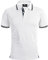 SwissWell Poloshirt Herren Kurzarm Atmungsaktiv Golf Tennis Sport Polo Shirts Sommer Freizeit T-Shirt Weiß und Schwarz L