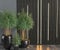 Acoustic Wood Slat wall panels veneer decorative oak 3D living room kitchen cladding New (Black Oak)