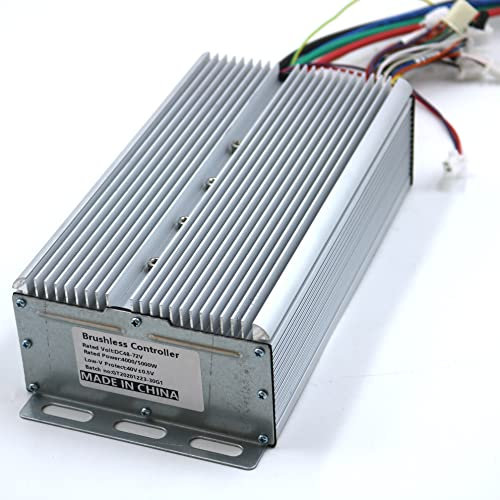 BLacOh Ebike Controller 4000-500. 0w 48V-72V Motorcontroller, bürstenloser sensorierter Drehzahlregler Brushless Motor Controller