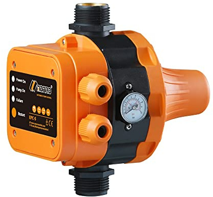 Water Pump Automatic Pressure Switch HUIOP 220 V-240V 1.1KW Water Pump Automatic Pressure Switch IP65 Home Household Pump Electronic Pressure Switch