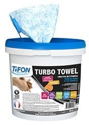 le plus de l'entretien lingettes nettoyantes/dégraissantes pour les mains et les surfaces - seau de 70 lingettes