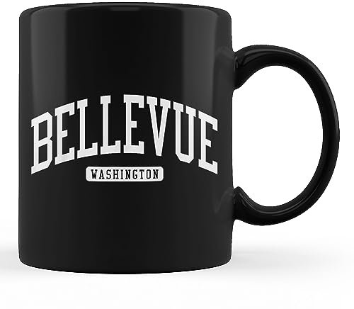 Becher Bellevue Washington Wa College Universitätsstil Teetassen Dekorativer Kaffeetassen Mit Henkel Keramiktassen Für Büro Zuhause 330Ml