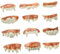 Lot de 12 dents de blague, dents drôles, dents de Pâques Billy Bob, dents de blague pour adulte, fausses dents, blague pour adulte, dents de vampire pour Halloween, bal masqué, fête costumée