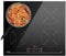 Hermitlux Induktionskochfeld, 4 Platten, 60cm, 7000W, 9 Leistungsstufen, Booster-Funktion, Kindersicherung, Schieberegler, Timer