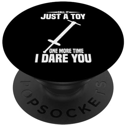 Pogo Stick Jumping ist nur ein Spielzeug Pogo Stick Bouncing PopSockets Klebender PopGrip