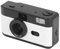 Fotocamera a Pellicola 35 Mm, Fotocamera a Pellicola Riutilizzabile con Flash, Fotocamera a Pellicola retrò Supporta Pellicole da 135 o 35 Mm in Bianco e Nero o a Colori, (bianco